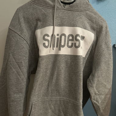 Grauer Snipes Hoodie