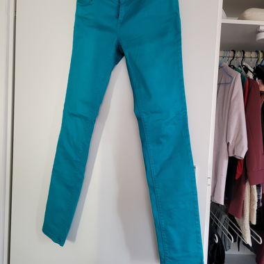 Türkisgrüne Hose T38