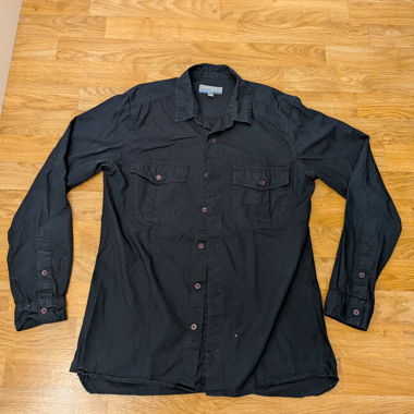 Accanto Herrenhemd schwarz S