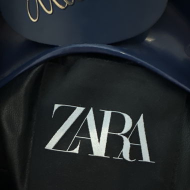 Zara-ledermantel