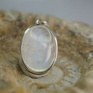 Pendentif pierre de lune 925 argent