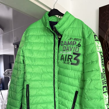 Camp David Herren Jacke, Gr. 2XL, Grün, Winter