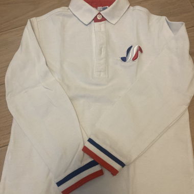 Jacadi Polo Blanche: Gr. 104 (4 Jahre)