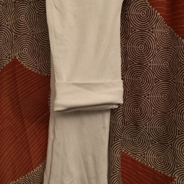 Pantaloni da yoga bianchi