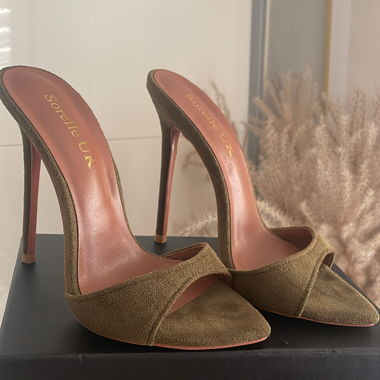 Olive green High Heels EU 36