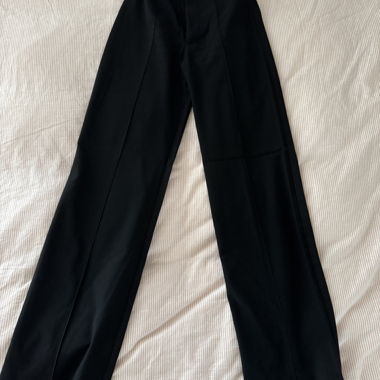 Pantaloni in tessuto neri di Pull&Bear