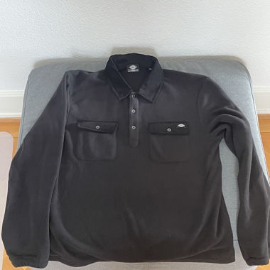 DICKIES - Maglione in pile workwear nero (L)