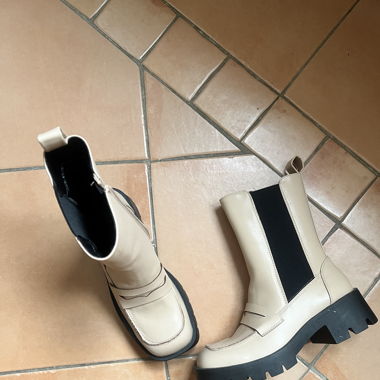 Bottines beige neuves taille 37