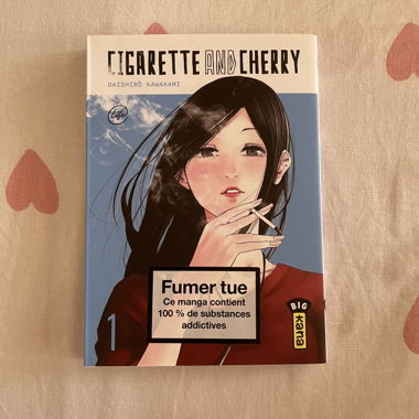 Manga Cigarette and cherry