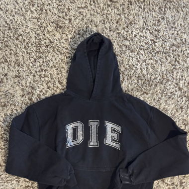 DIE, HOODIE BLACK