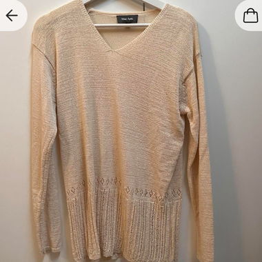 Marc Aurel Pullover in Creme