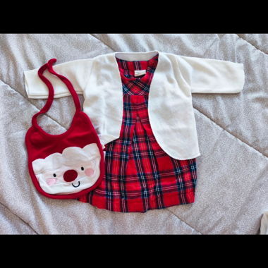 Set de Noël H&M bébé fille 1-2 mois