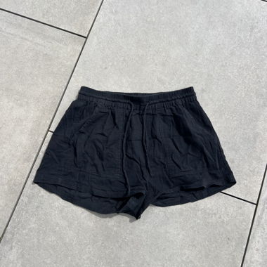 Shorts noirs Pull&Bear