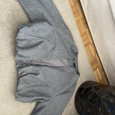 Grey Zara Short Jacket