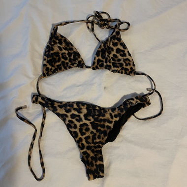 Bikini imprimé léopard