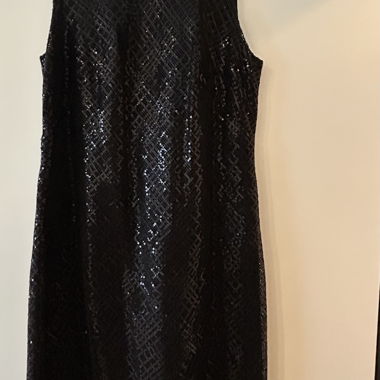 Abito nero con paillettes Lauren Ralph Lauren