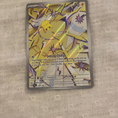 Carte Pokemon Joltik holographique