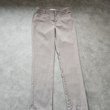 Pantaloni beige dritti