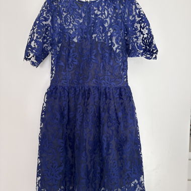Blue dress