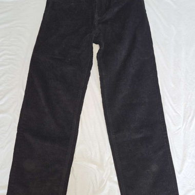 Pantalon en Corde Noir Baggy