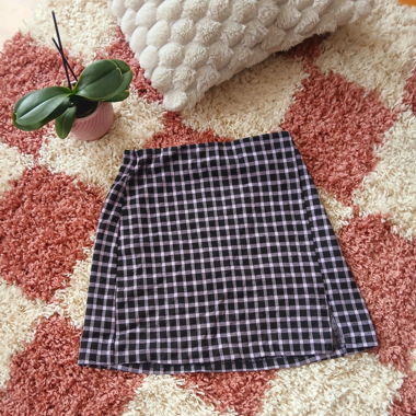 Grunge Mini Rock / Alt Checkered Mini Skirt
