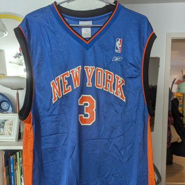 Vintage Reebok Knicks  basketball jersey L Y2K