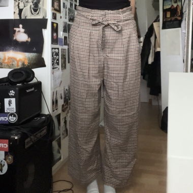 Plaid pants
