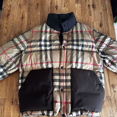 Burberry Schotten-Steppjacke