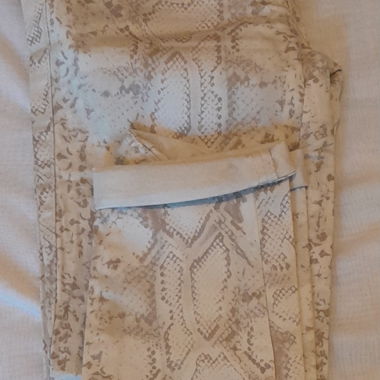 Schlangenprint Hose