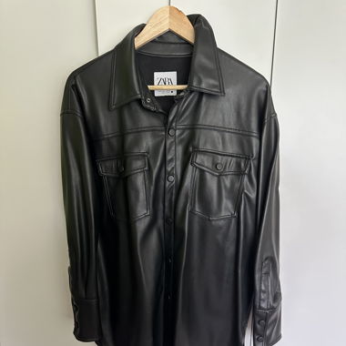 Kunstleder Hemd/Jacke