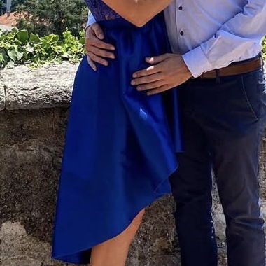 Blue Evening Dress