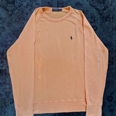 Polo Ralph Lauren felpa arancione chiaro LG