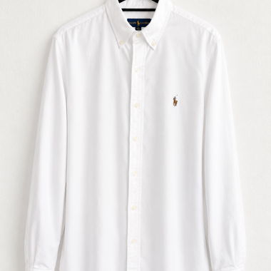 Weiße Ralph-Lauren-Hemd