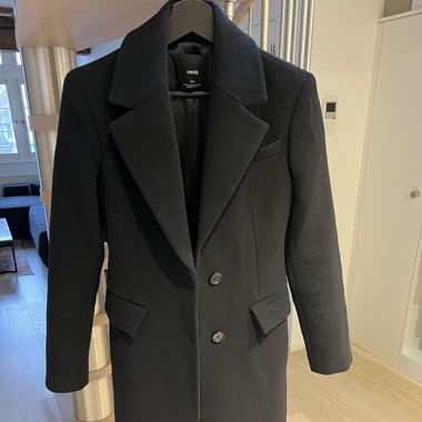 Mango Wool Mantel tailored black  XXS