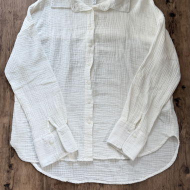 White Muslin Shirt
