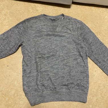 Maglione da uomo grigio TRN.96I