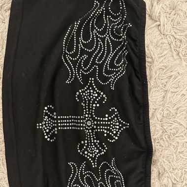 Y2K GLITZER TOP