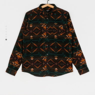 Patterned Long-Sleeve Shirt iriedaily