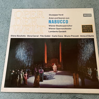 Verdi Nabucco LP