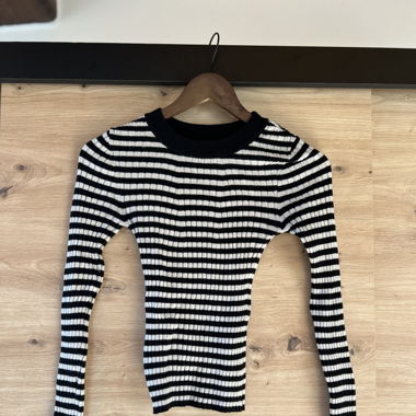 Pull à rayures 