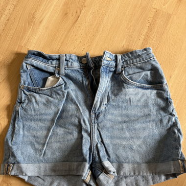 Short en jeans 