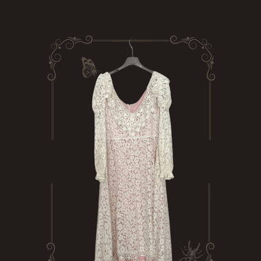 Vintage-Spitzenkleid