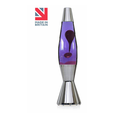 Mathmos Astrobaby Lava Lamp Special Lilac-Plum