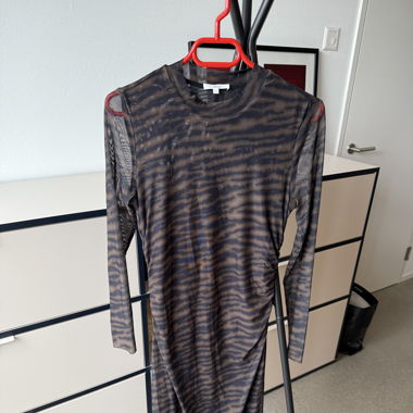 Maxikleid gemustert 