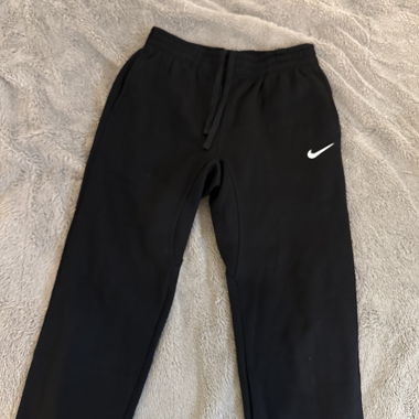 Nike black tracksuit bottoms