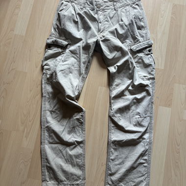 Pantaloni cargo beige
