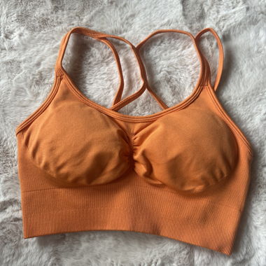Teveo Sports Bra Orange