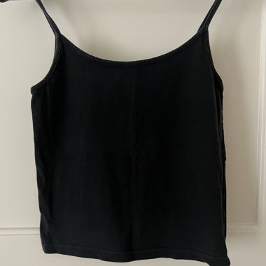 2x Black Basic Tops Brandy Melville