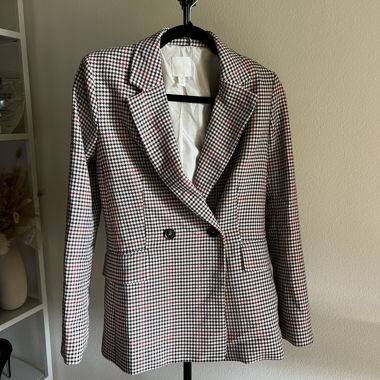H&M Houndstooth Blazer