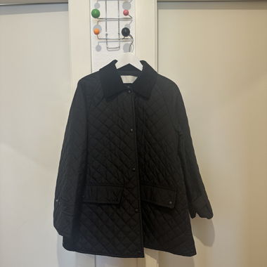 Manteau matelassé noir ARKET